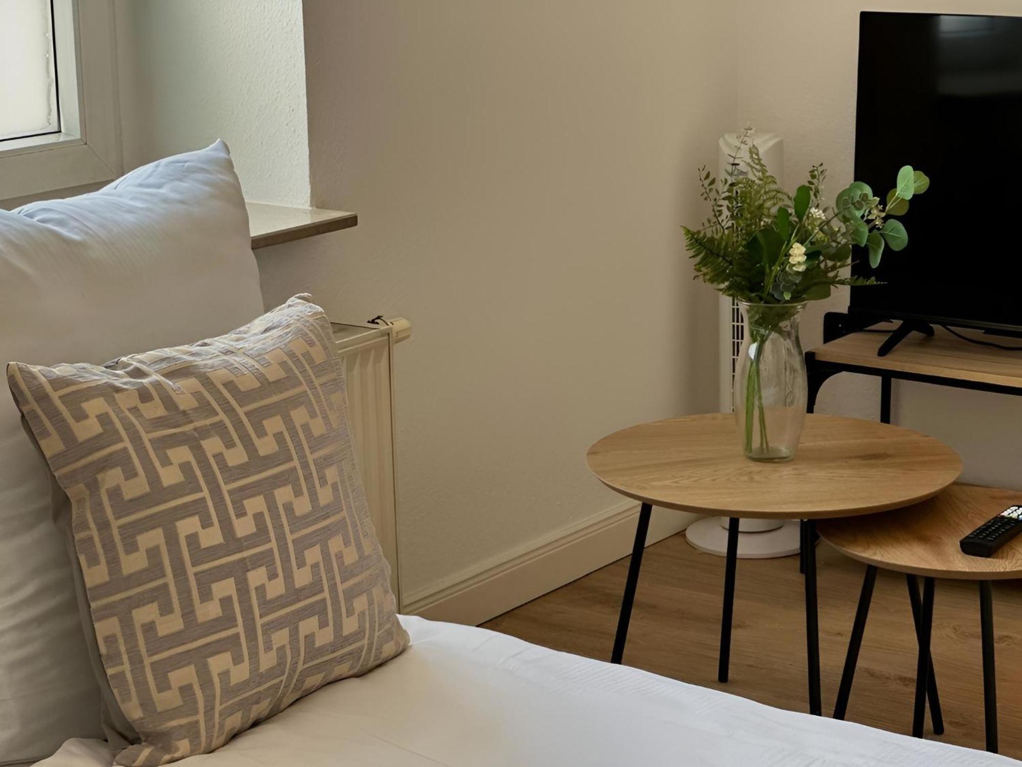 Raha Apartments - Modernes Studio-Apartment - Hbf - Gratis Parkplatz Ерфурт Екстер'єр фото
